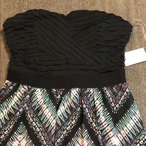 Strapless dress